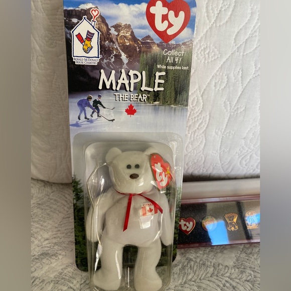 ✔️ RETIRED & RARE TY BEANIE BABY BEARS McDONALDS SET IF 4!  FACTORY SEALED! - Picture 9 of 13